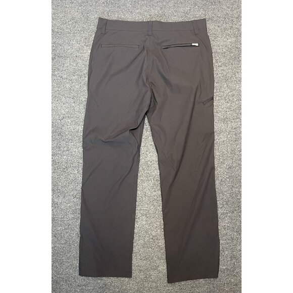 Orvis Trek Pant Men Gray Kalamata Water Repellent Outdoor Hiking Stretch 36 - Picture 7 of 7